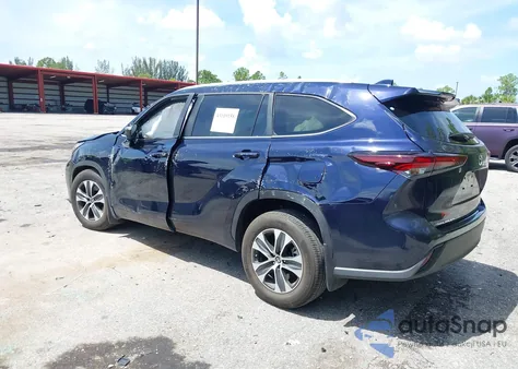 2025 Toyota Highlander Xle из США, поврежденный, VIN 5TDKDRAH3SS553702